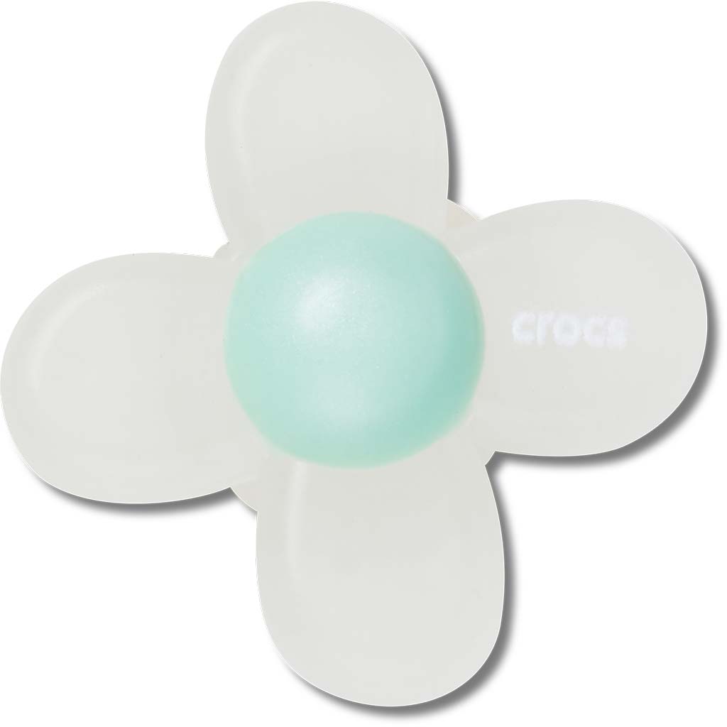 Jibbitz™ Iridescent Flower with Blue