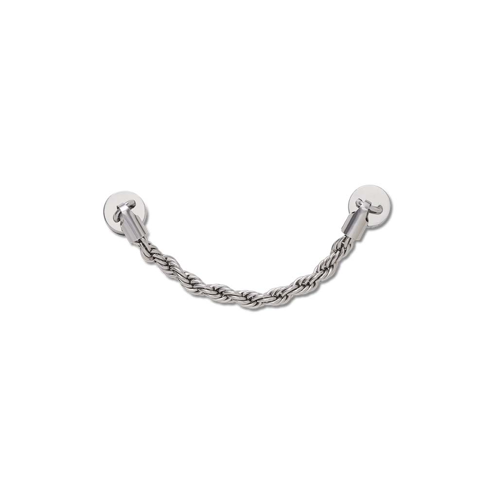 Jibbitz™ Silver Twisted Chain