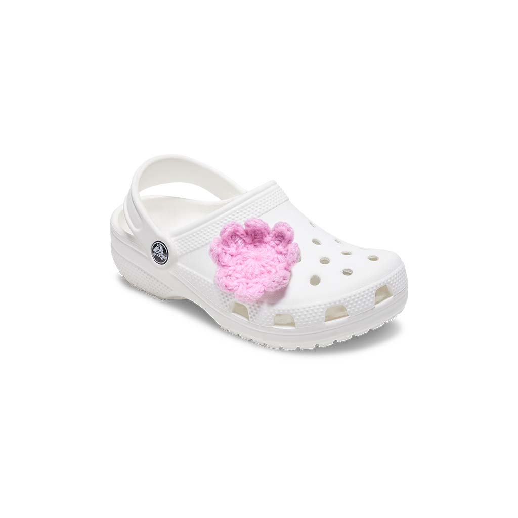 Jibbitz™ Crochet Light Pink Flower