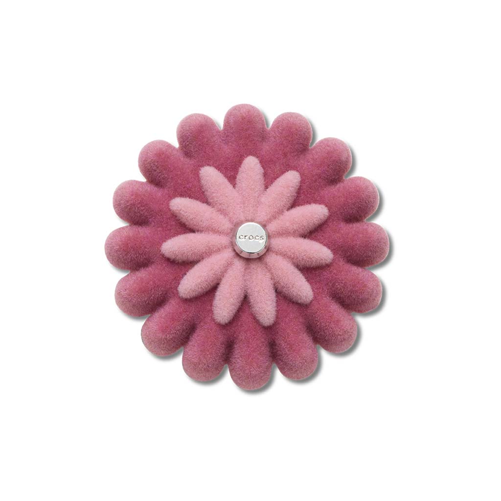Jibbitz™ Pink Velvet Flower 1