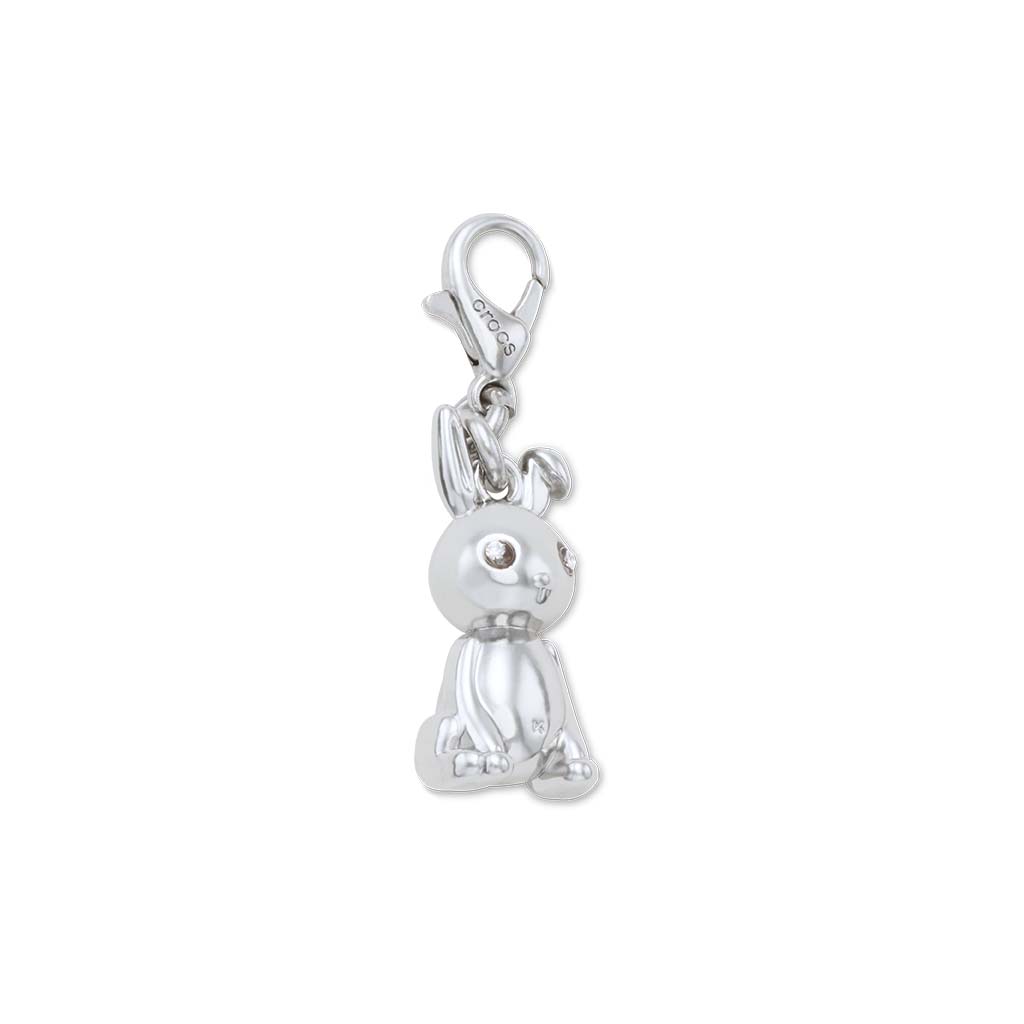 Jibbitz™ Silver Bunny Charm