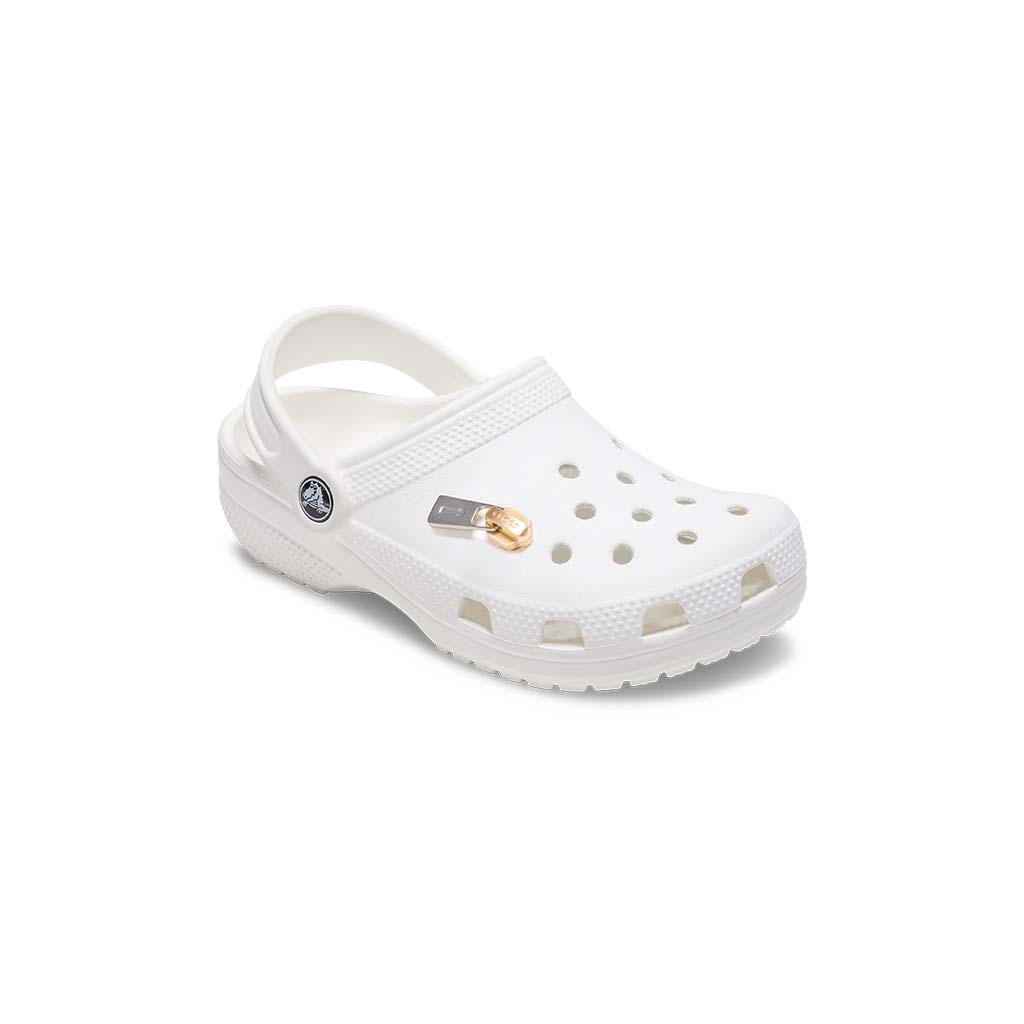 Jibbitz™ Gold and Silver Zipper