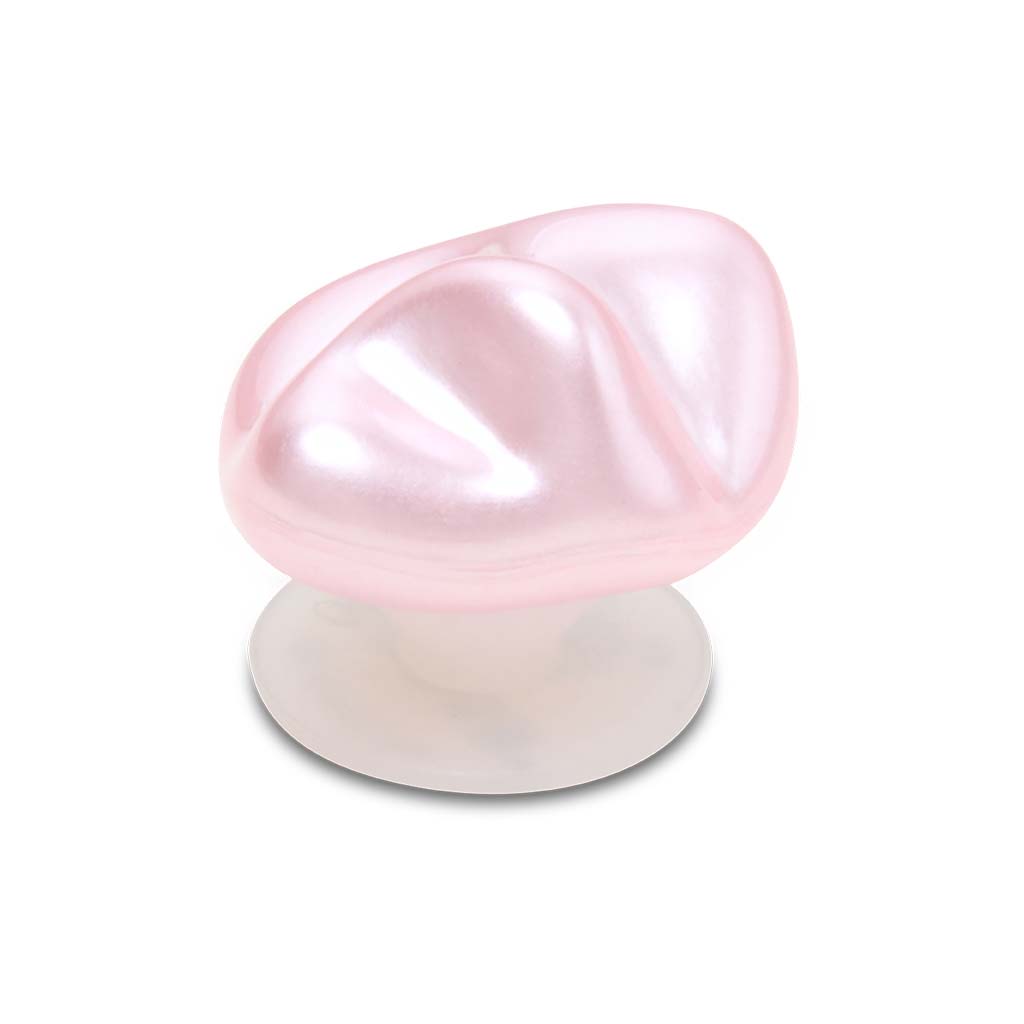 Jibbitz™ Pink Square Baroque Pearl