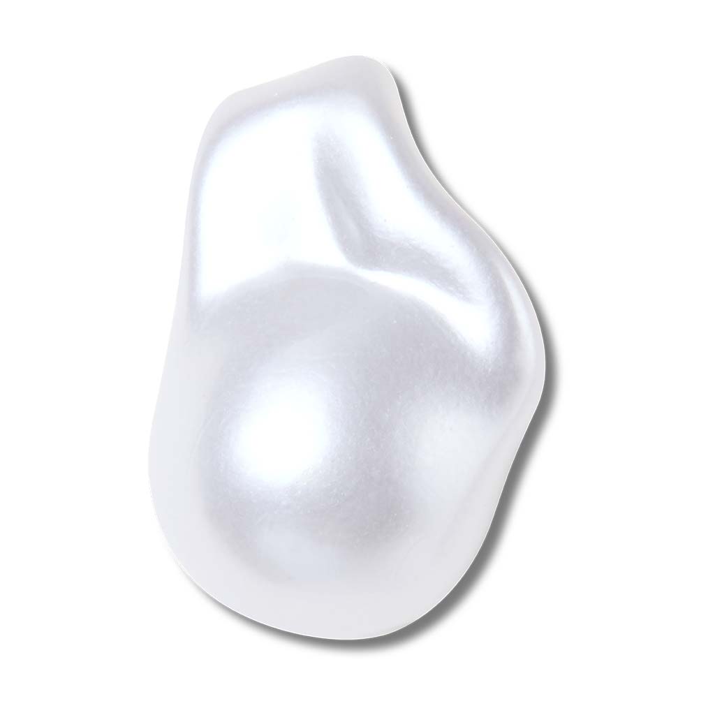 Jibbitz™ White Pear Baroque Pearl