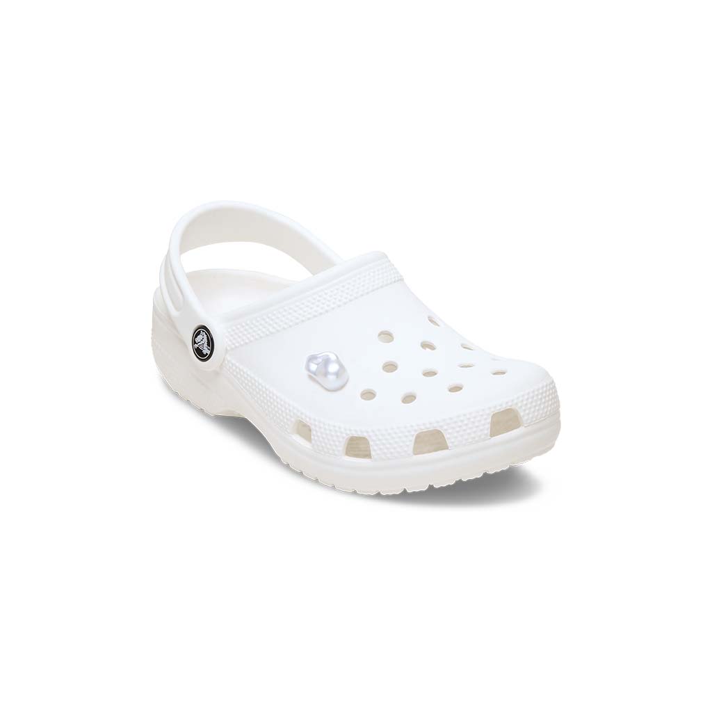 Jibbitz™ White Pear Baroque Pearl