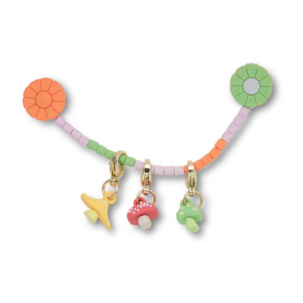 Jibbitz™ Pastel Floral Mushroom Chain