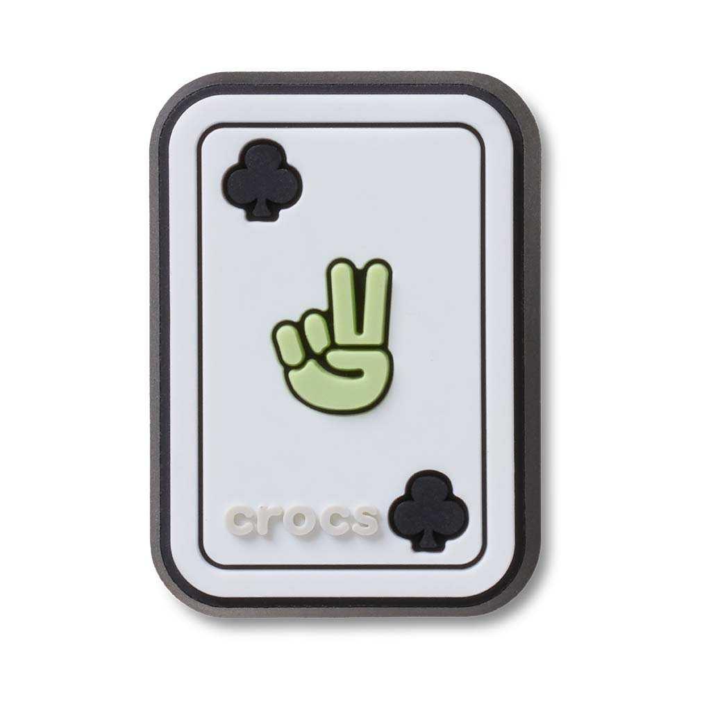 Jibbitz™ Peace Club Card