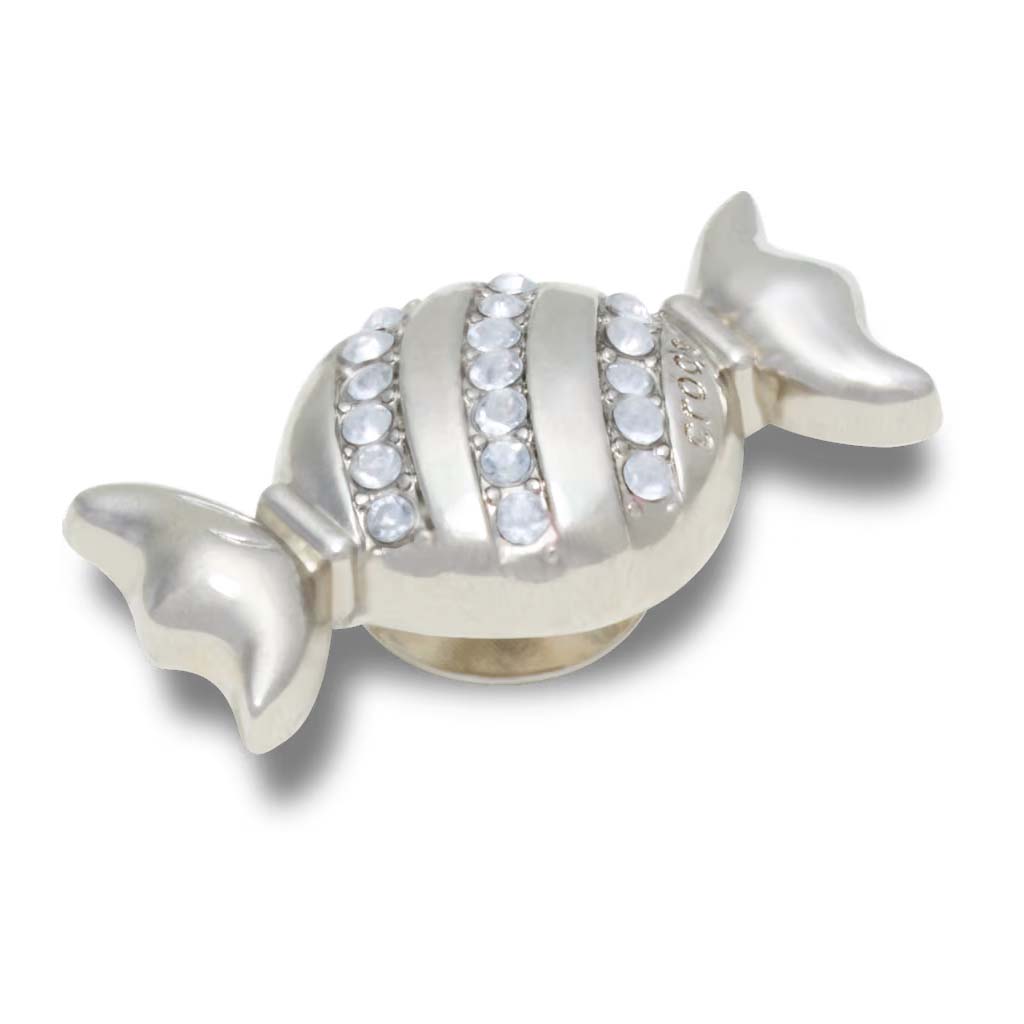 Jibbitz™ Silver SMT Gem Candy Piece