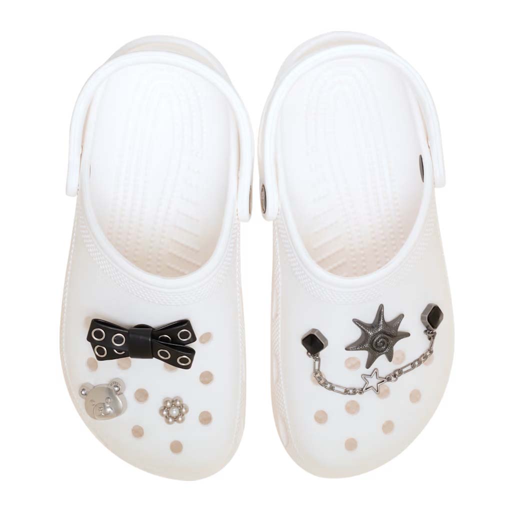 Jibbitz™ Silver Cutie Punk 5 Pack
