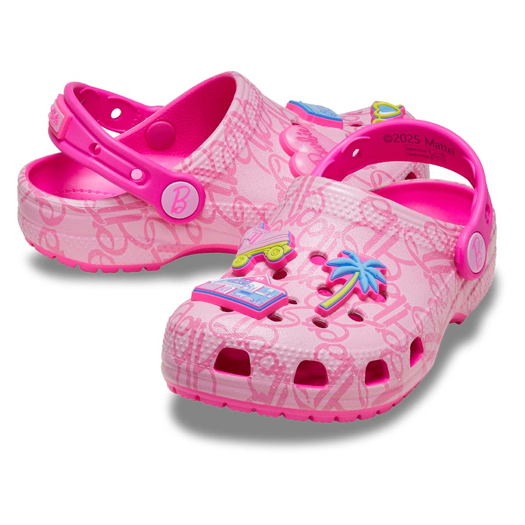 Toddler's Mattel Pink Barbie Classic Clog