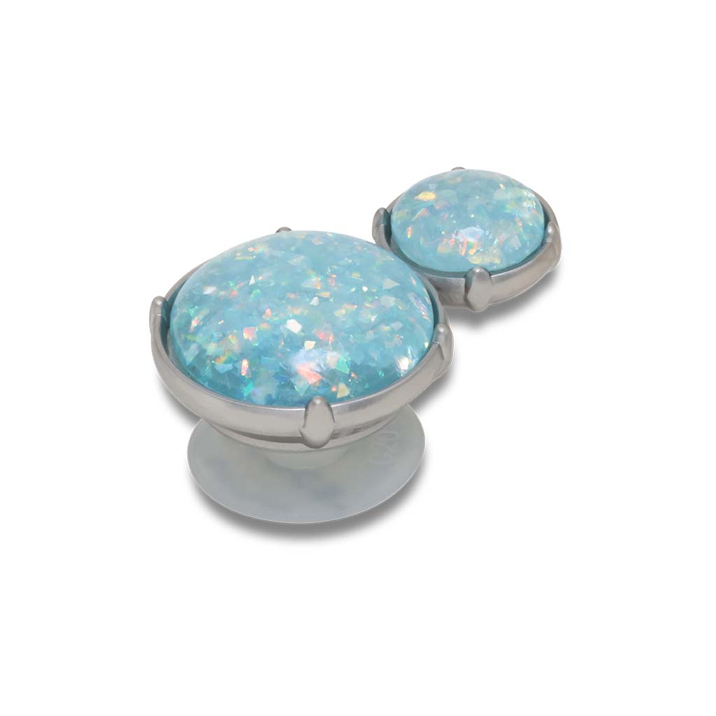 Jibbitz™ Opalescent Meta Double Gema