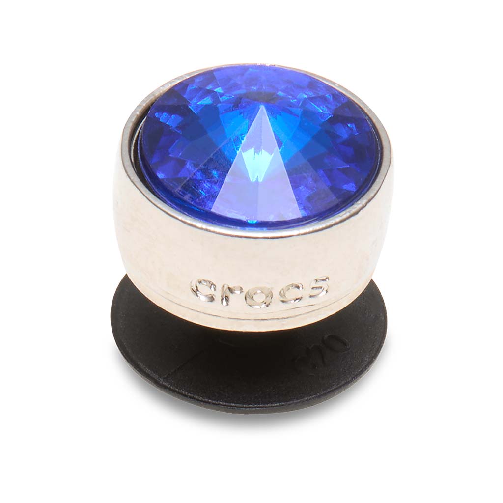 Jibbitz™ Silver Blue Studio