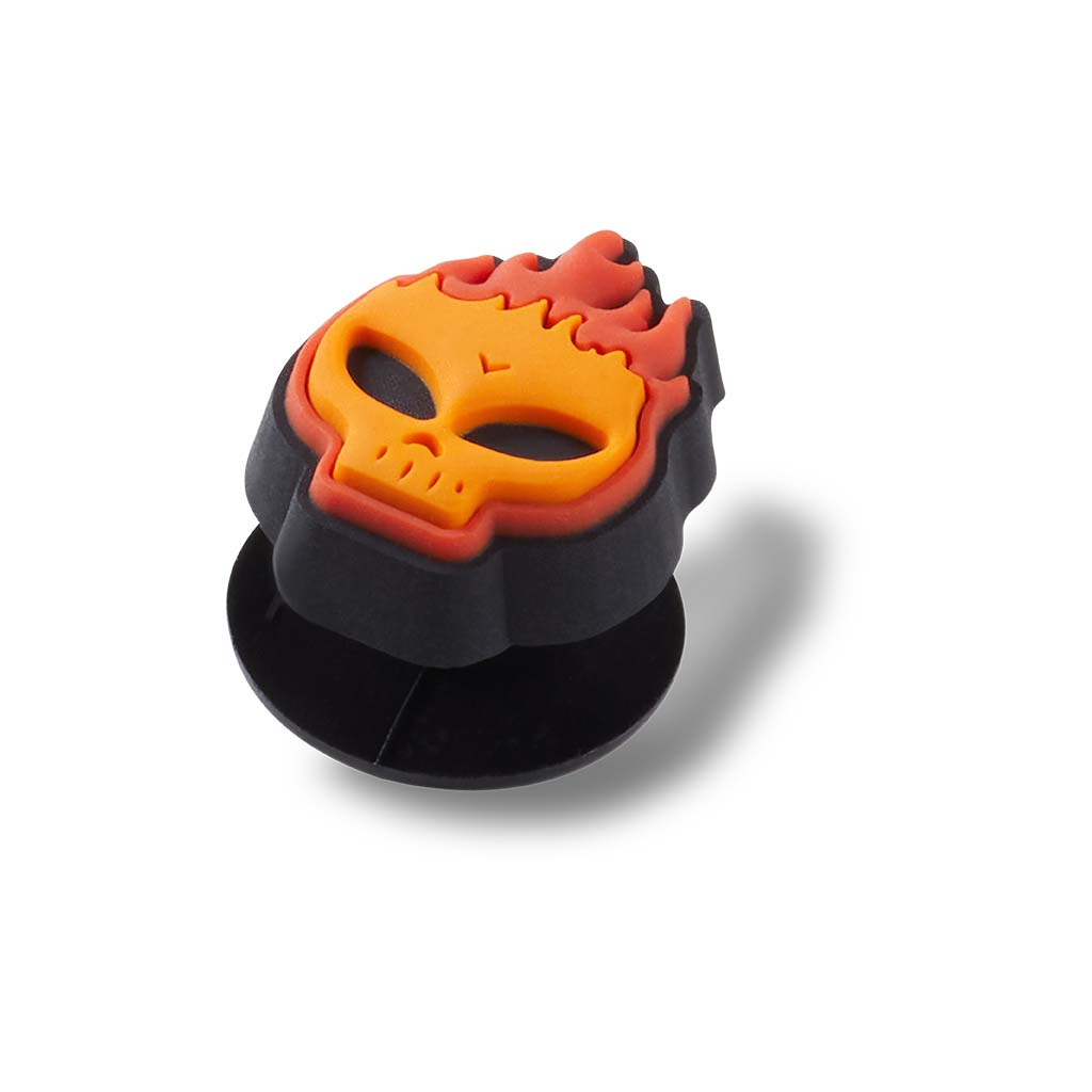 Jibbitz™ Flaming Skull