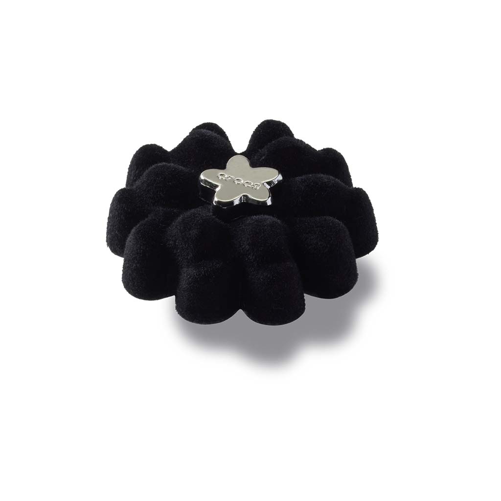Jibbitz™ Black Velvet Flower 1