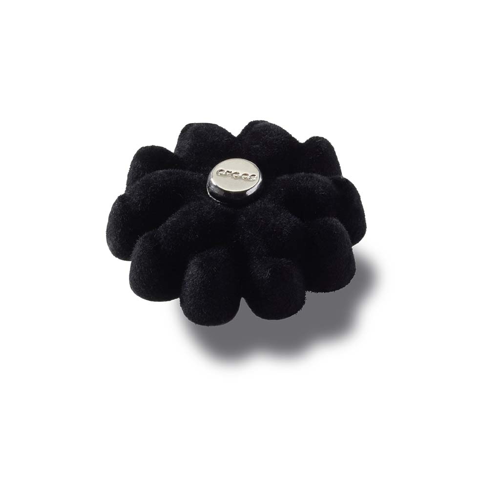Jibbitz™ Black Velvet Flower 3