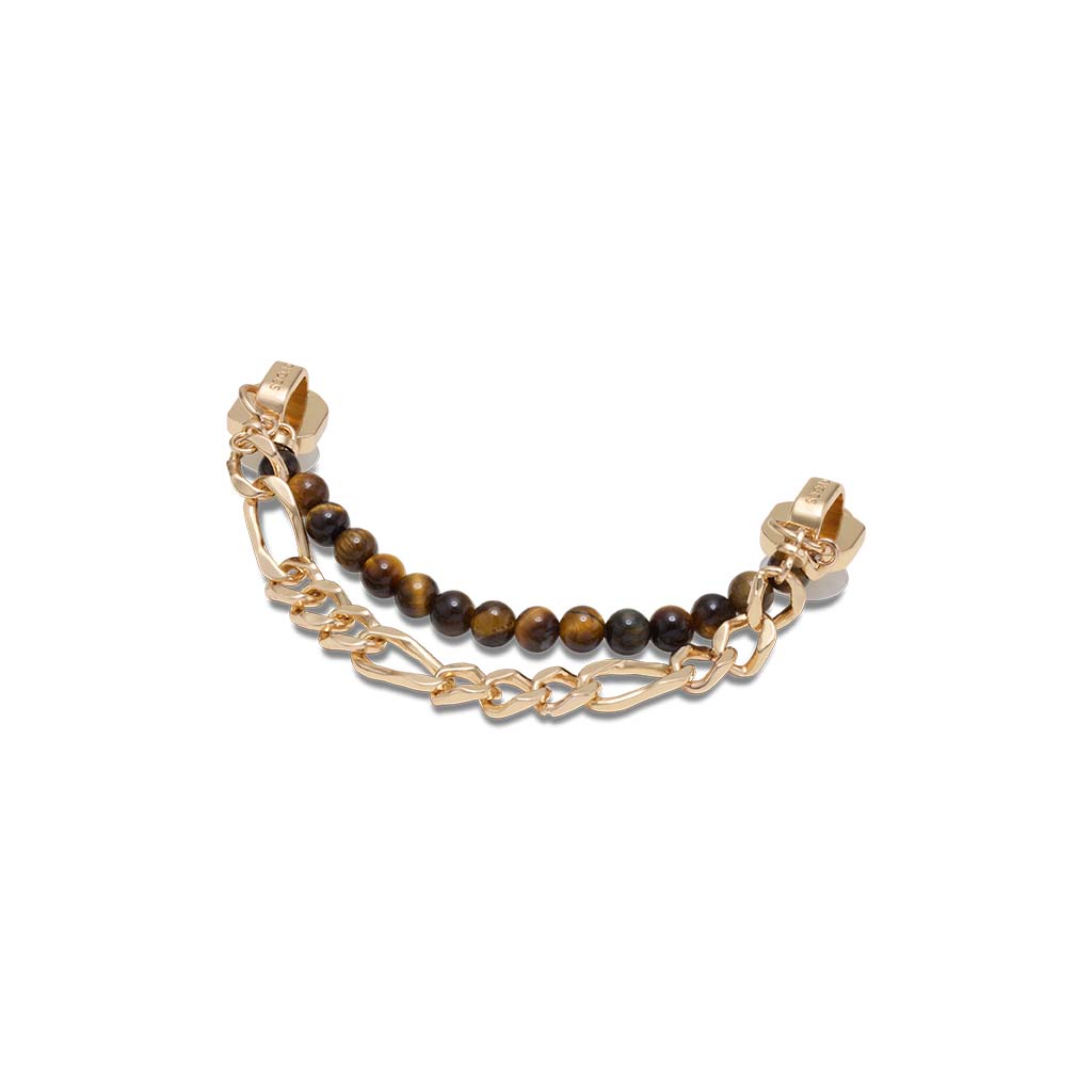 Jibbitz™ Gold Double Tortoise Chain