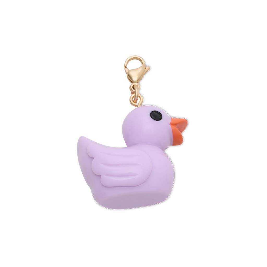 Jibbitz™ Purple Rubber Duck Charm
