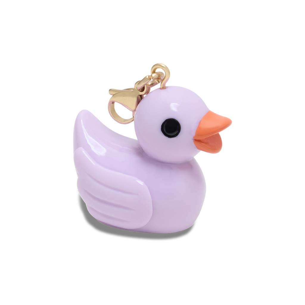 Jibbitz™ Purple Rubber Duck Charm