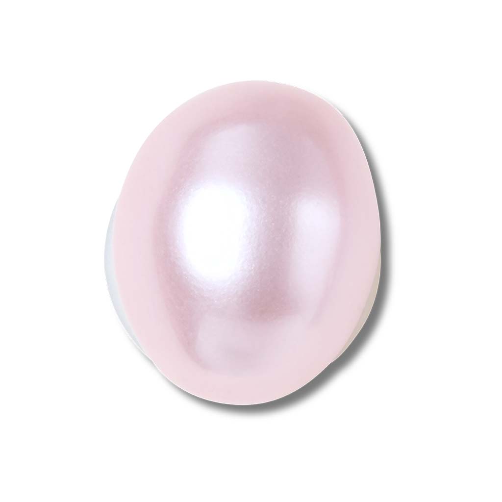 Jibbitz™ Pink Oval Baroque Pearl