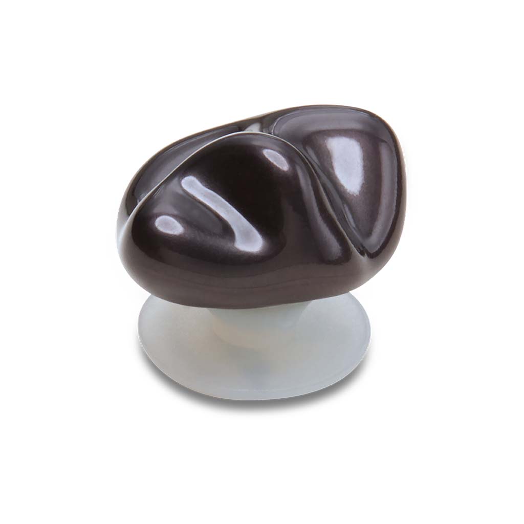Jibbitz™ Black Square Baroque Pearl