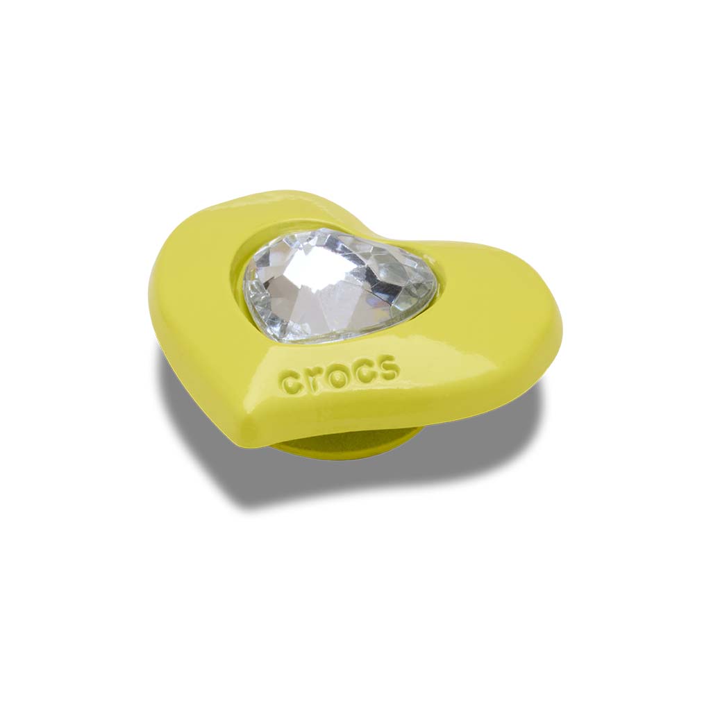 Jibbitz™ Yellow SMT Gem Heart