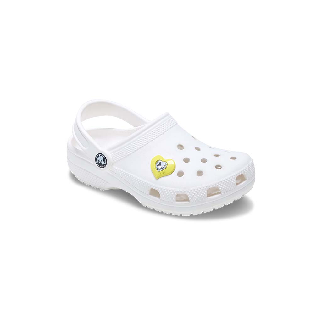 Jibbitz™ Yellow SMT Gem Heart