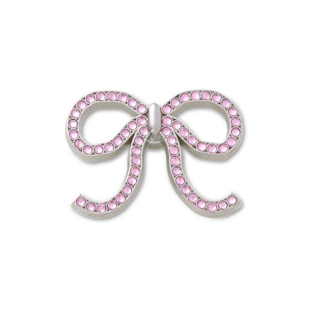 Jibbitz™ Pink Glittery Bow