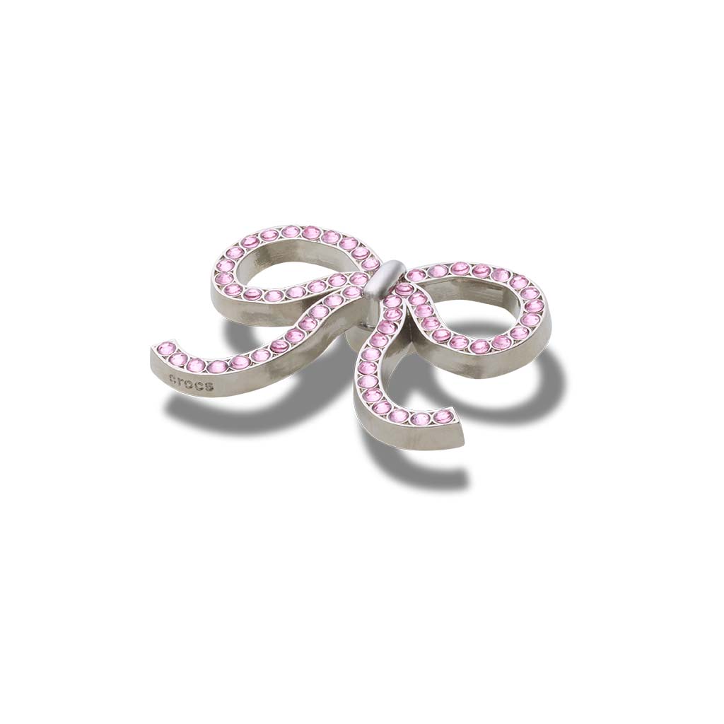 Jibbitz™ Pink Glittery Bow