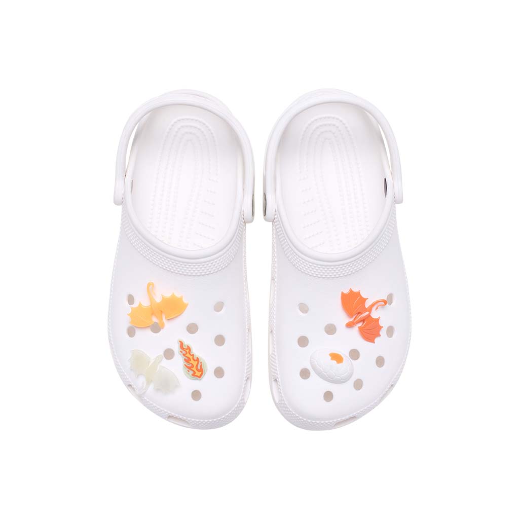 Jibbitz™ Glow In The Dark Dragon 5 Pack