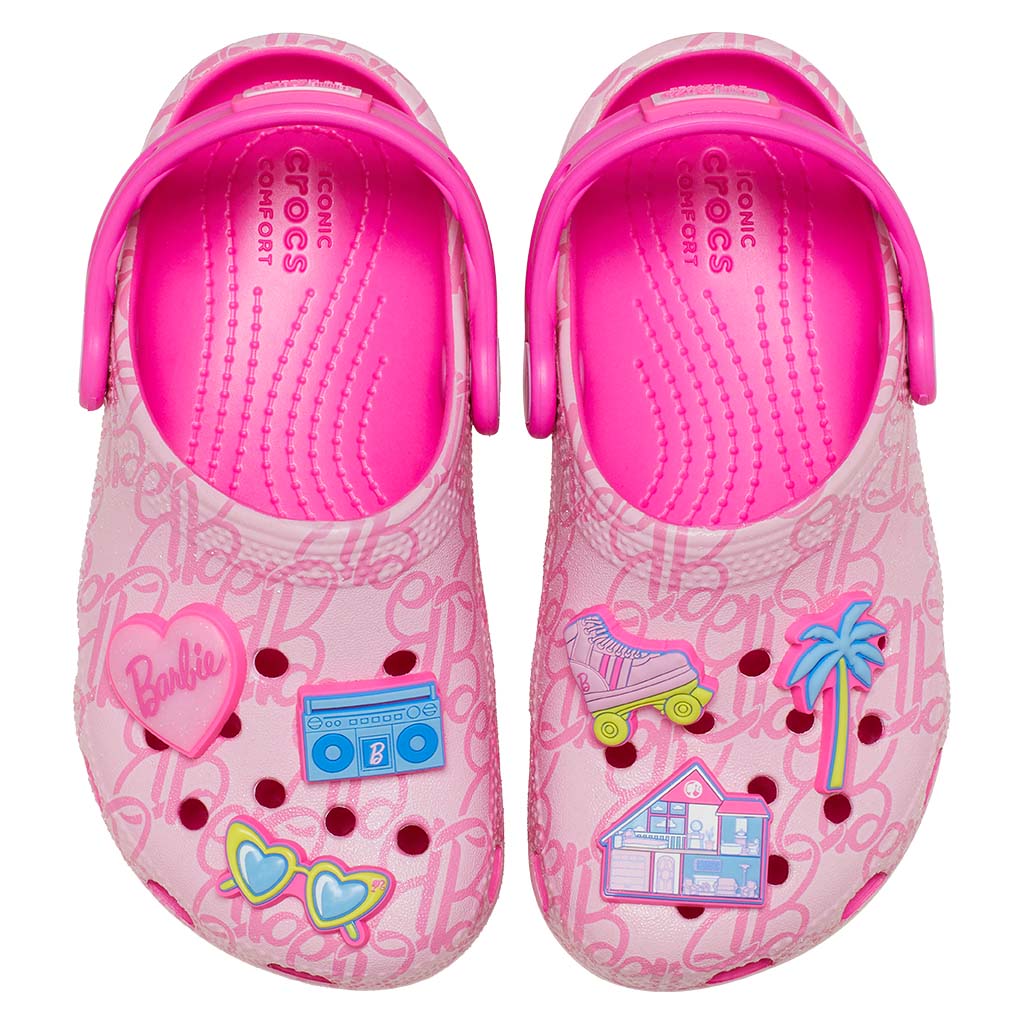 Toddler's Mattel Pink Barbie Classic Clog